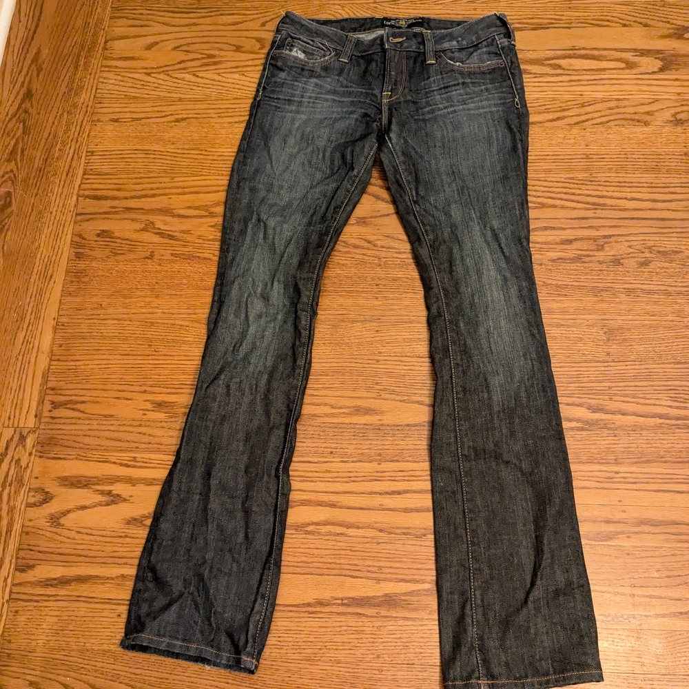 Lucky Brand Dark Wash Straight Leg Jeans